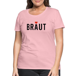 Braut Frauen Premium T-Shirt - Hellrosa