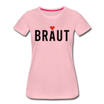 Braut Frauen Premium T-Shirt - Hellrosa