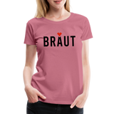 Braut Frauen Premium T-Shirt - Malve