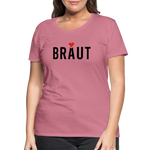 Braut Frauen Premium T-Shirt - Malve