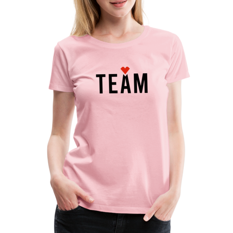 Braut Team Frauen Premium T-Shirt - Hellrosa