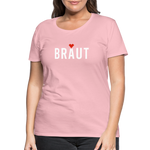 Braut Frauen Premium T-Shirt - Hellrosa