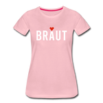 Braut Frauen Premium T-Shirt - Hellrosa