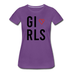 Braut Girls Frauen Premium T-Shirt - Lila